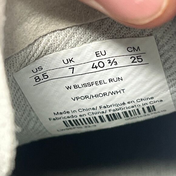 Lululemon Blissfeel Run Vapor Grey Orange Athletic Running Shoes Womens Size 8.5 - Picture 8 of 8